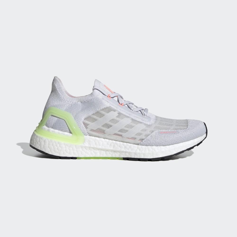 Adidas Women's Ultraboost Summer.RDY Running Shoes Grey/White/Light Red Ireland EG0752